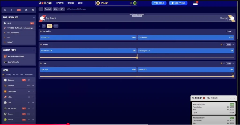 Sportzino APP